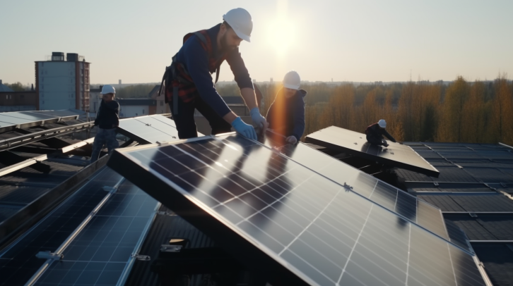 Assemblage des modules photovoltaïques