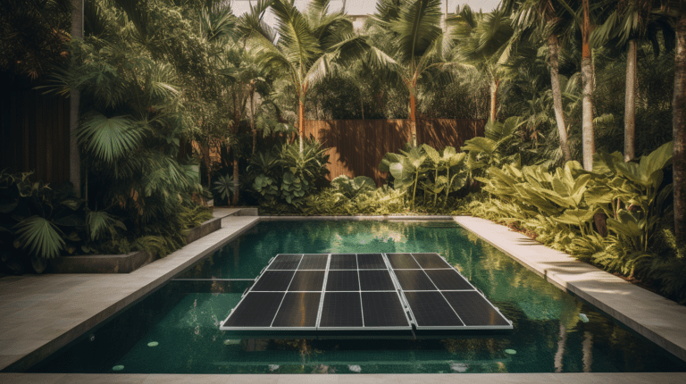 Panneaux solaires piscine