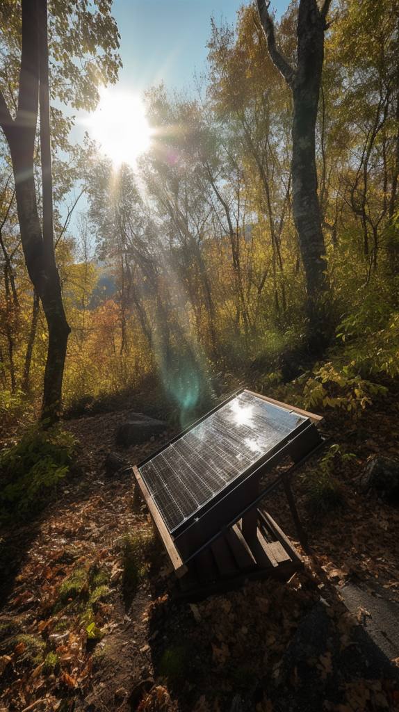 Puissance et rendement d'un panneau solaire