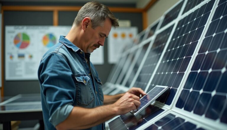 Quelle est la différence entre les panneaux solaires monocristallins et polycristallins ?